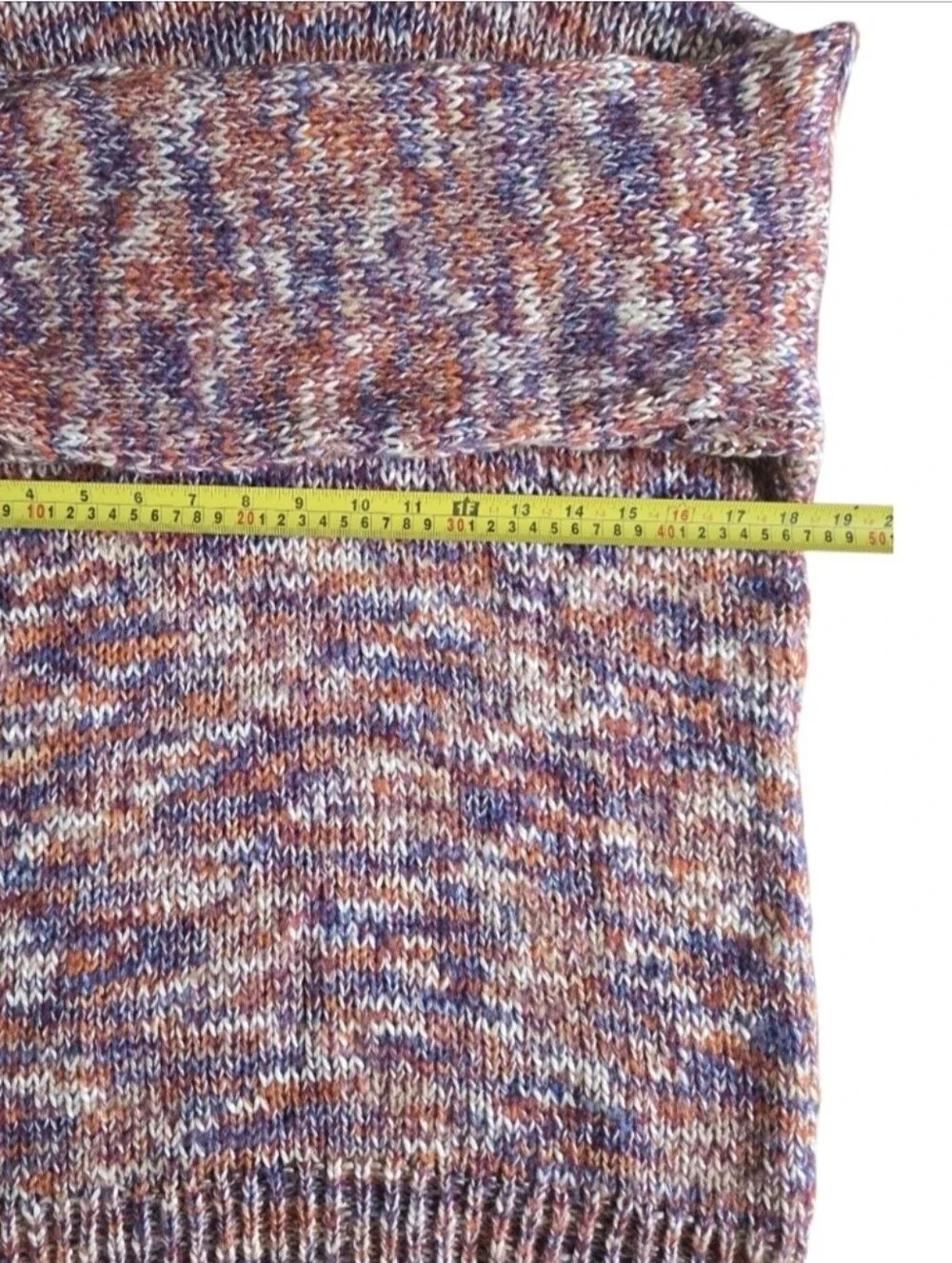 Vero Moda Multicolor Marled Turtleneck Sweater - Women Size S